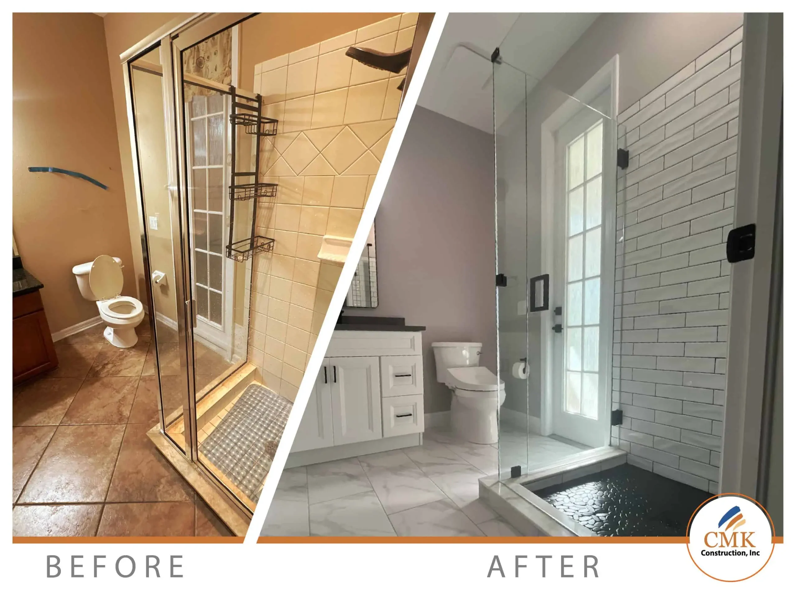 Before / After Bathroom Remodel