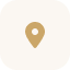 Location pin icon on a light background