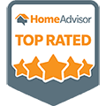 HomeAdvisor Top Rated Badge