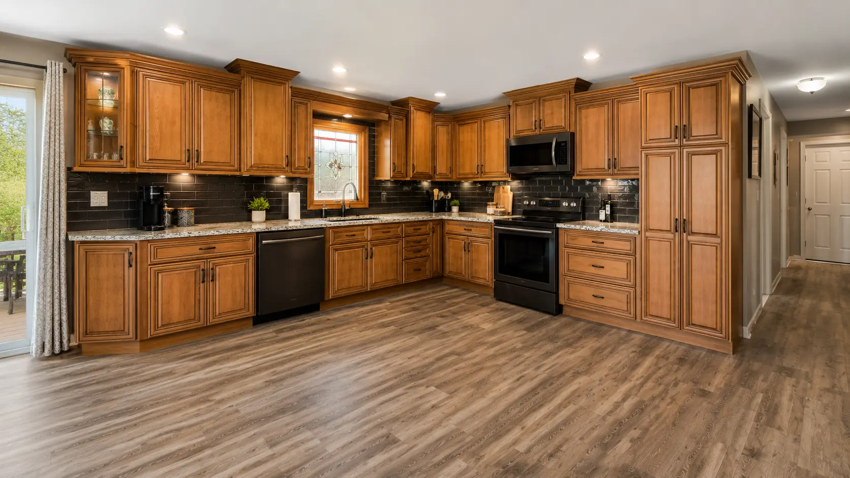 Closed-off galley kitchen in a 1970s Palma Ceia home before CMK Construction remodel