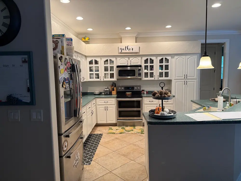 Kitchen Before Being Remodel