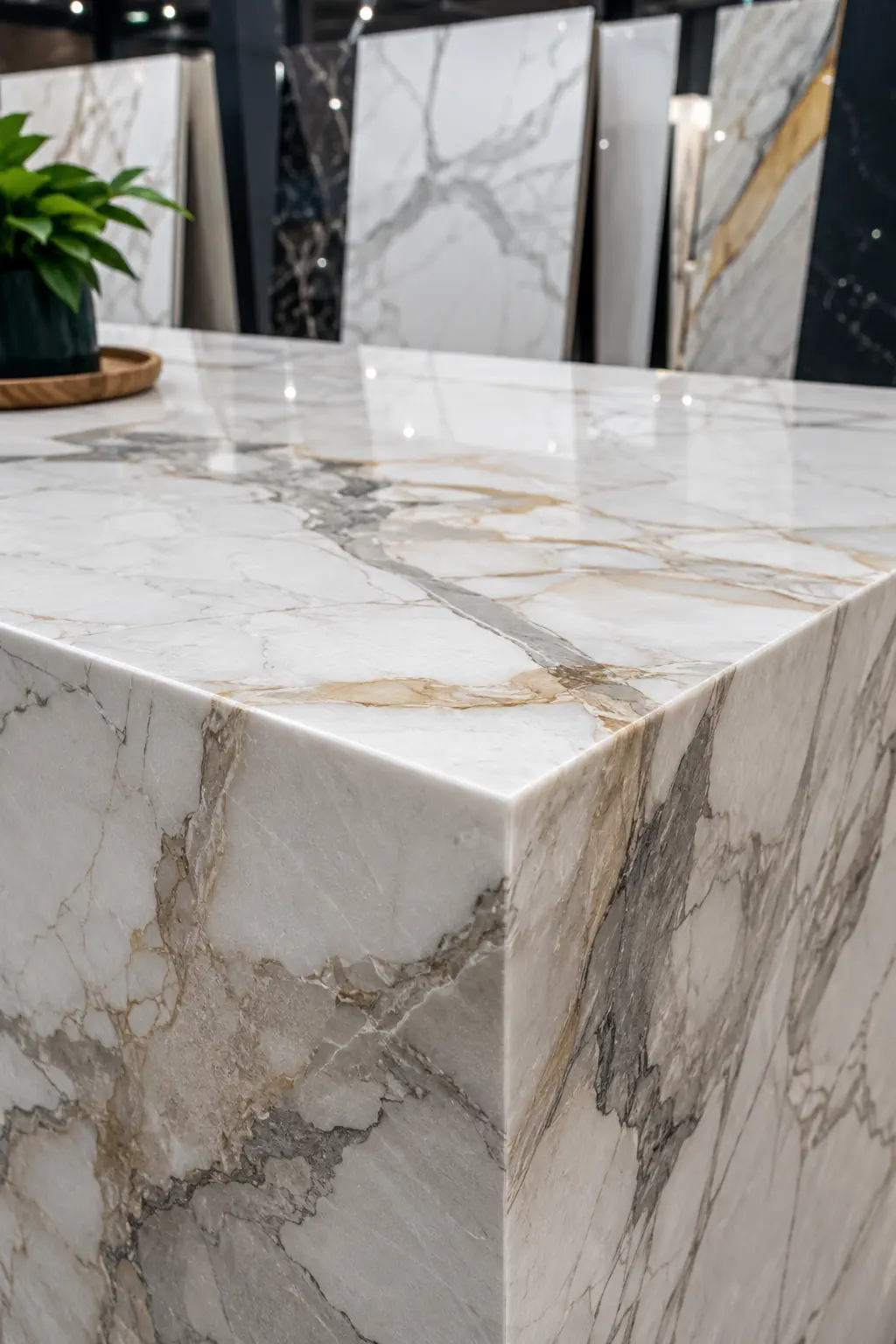Quartz and granite kitchen countertops installed by CMK Construction in Tampa